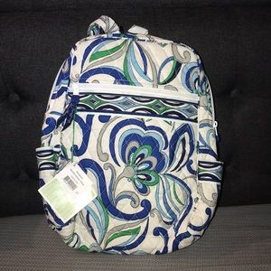 VERA BRADLEY Backpack in Mediterranean White